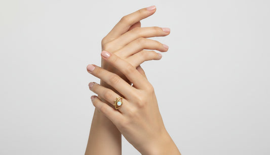 Opal Eye Ring