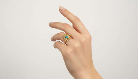 Azure Sun Ring