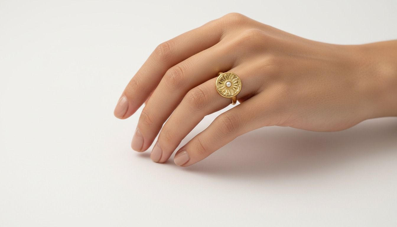 Solis Pearl Ring