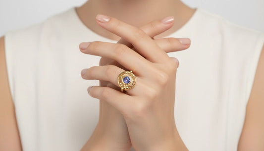 Celestial Azure Ring