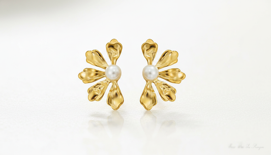 Bloom Pearl Earrings