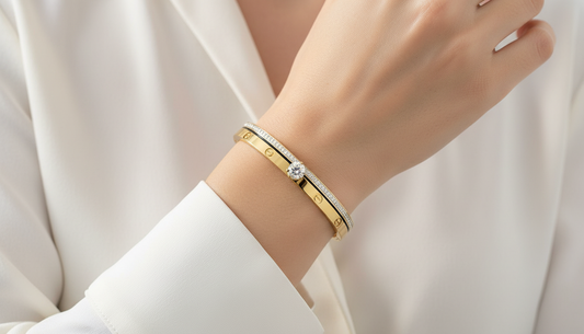 Signature Crystal Cuff