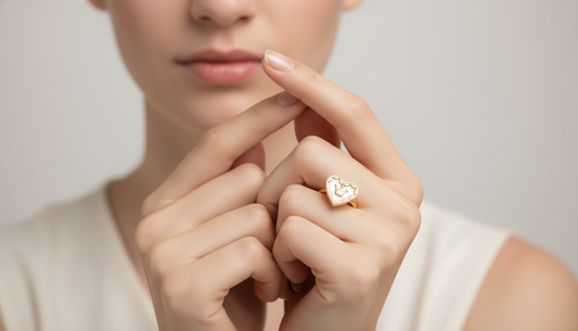 Regal Heart Ring