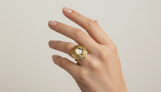 Vortex Marbel Ring