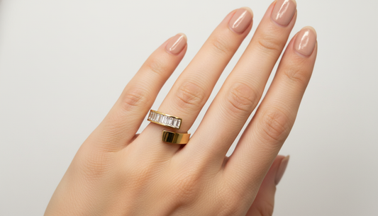 Baguette Wrap Ring